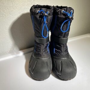 Sorel Womens Snow Boots Sz 5 Black